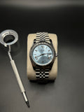 Datejust Jubilee Himmel Blau - Seiko Mod
