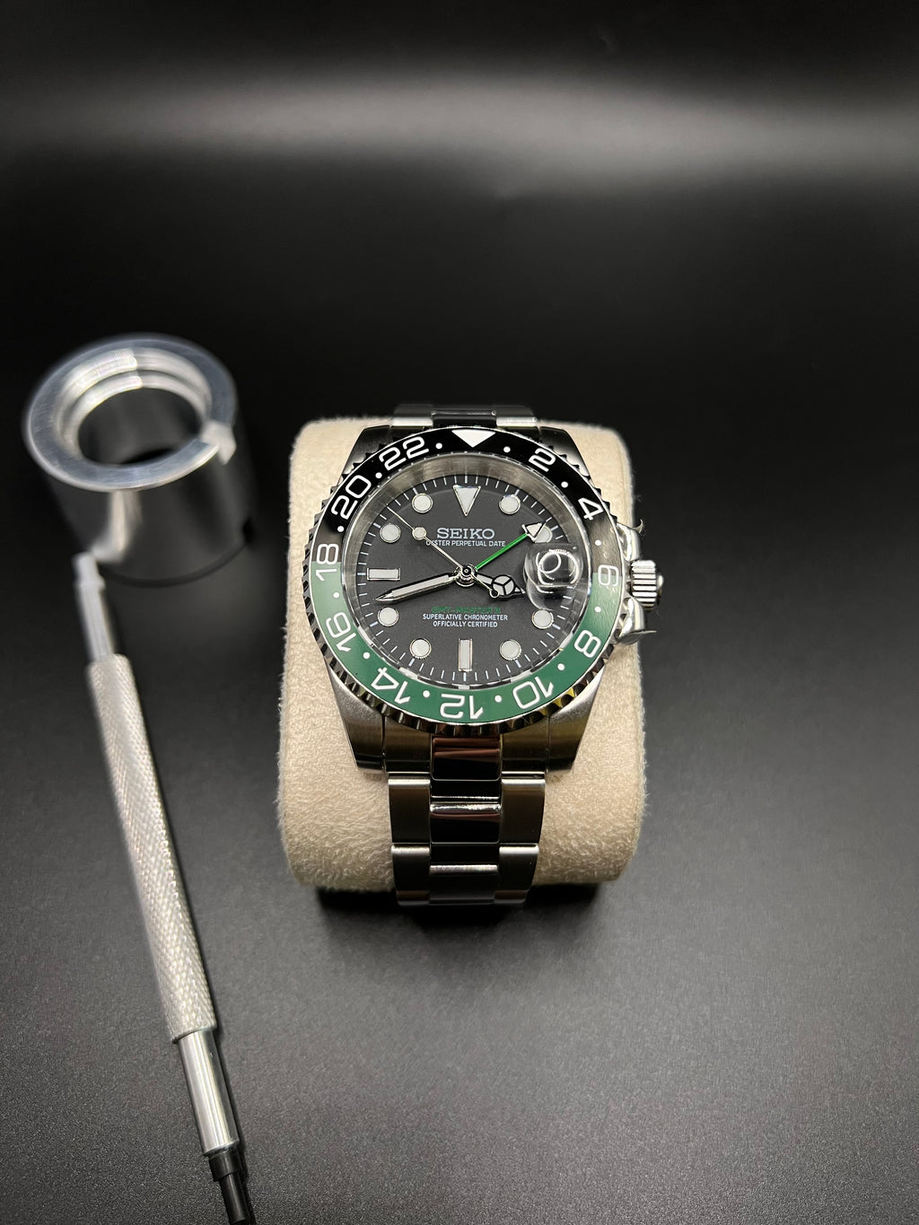 GMT Master Sprite Stahl - Seiko Mod