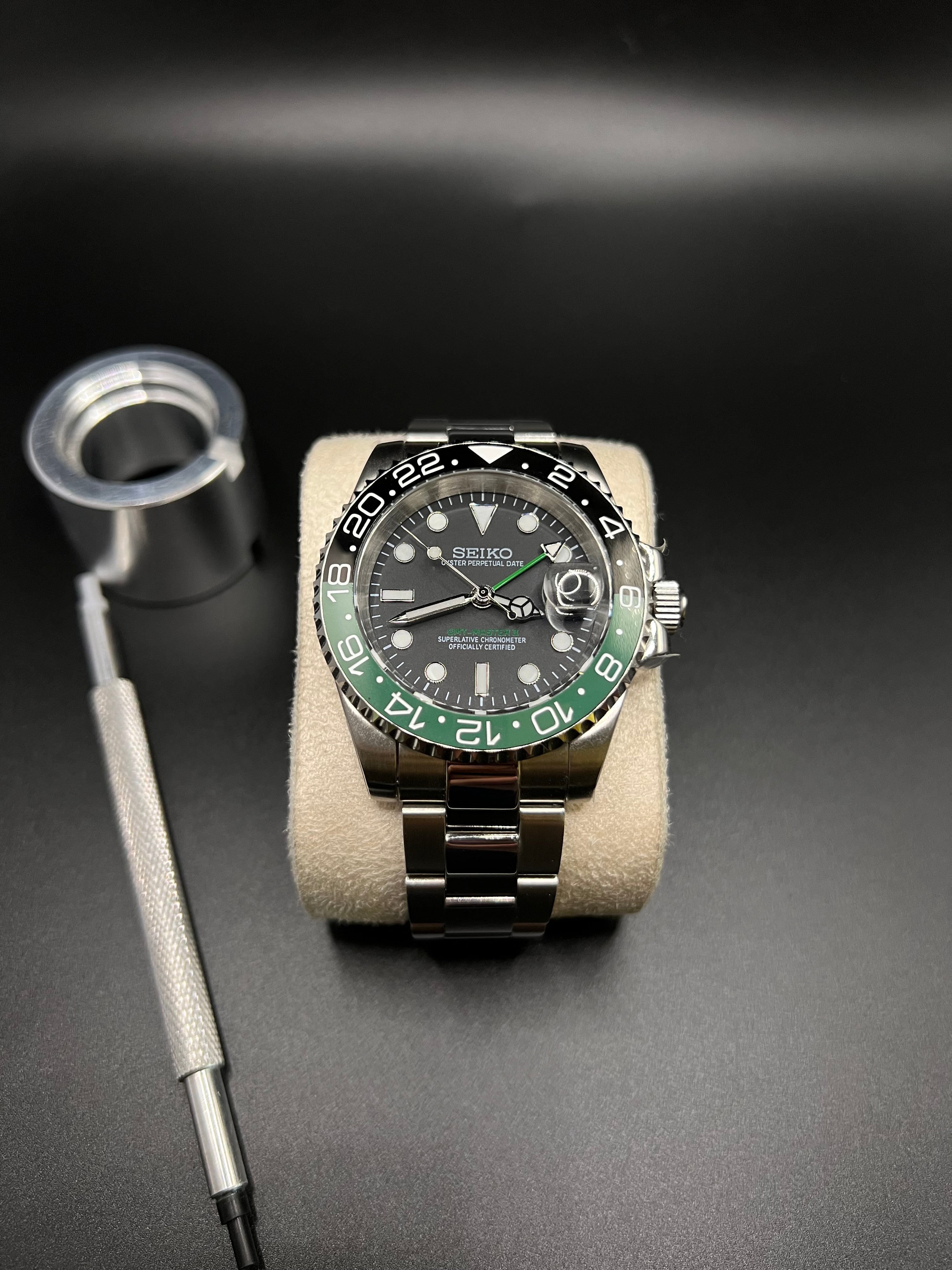 GMT Master Sprite Stahl - Seiko Mod