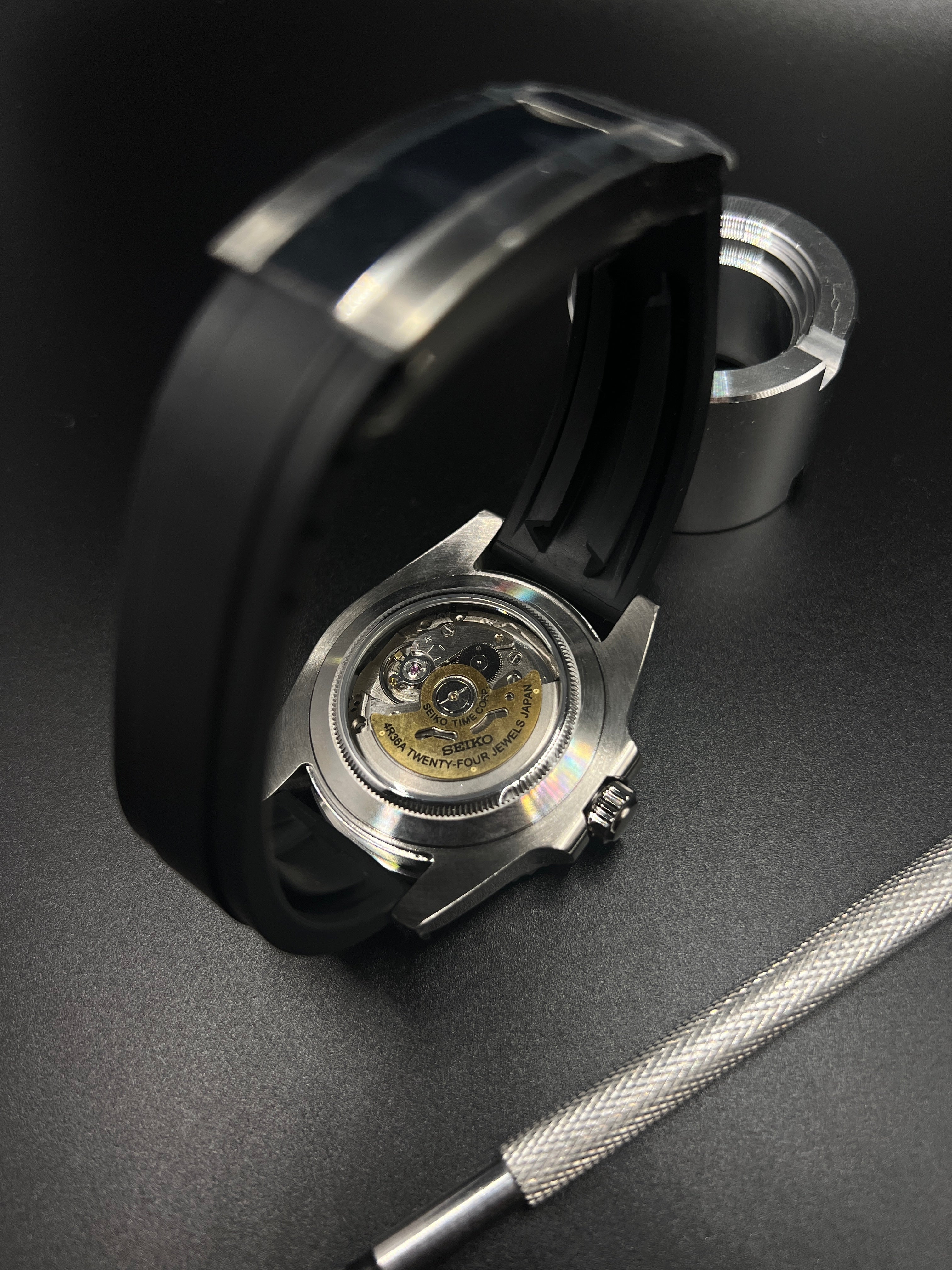 Yacht Master Silber - Seiko Mod