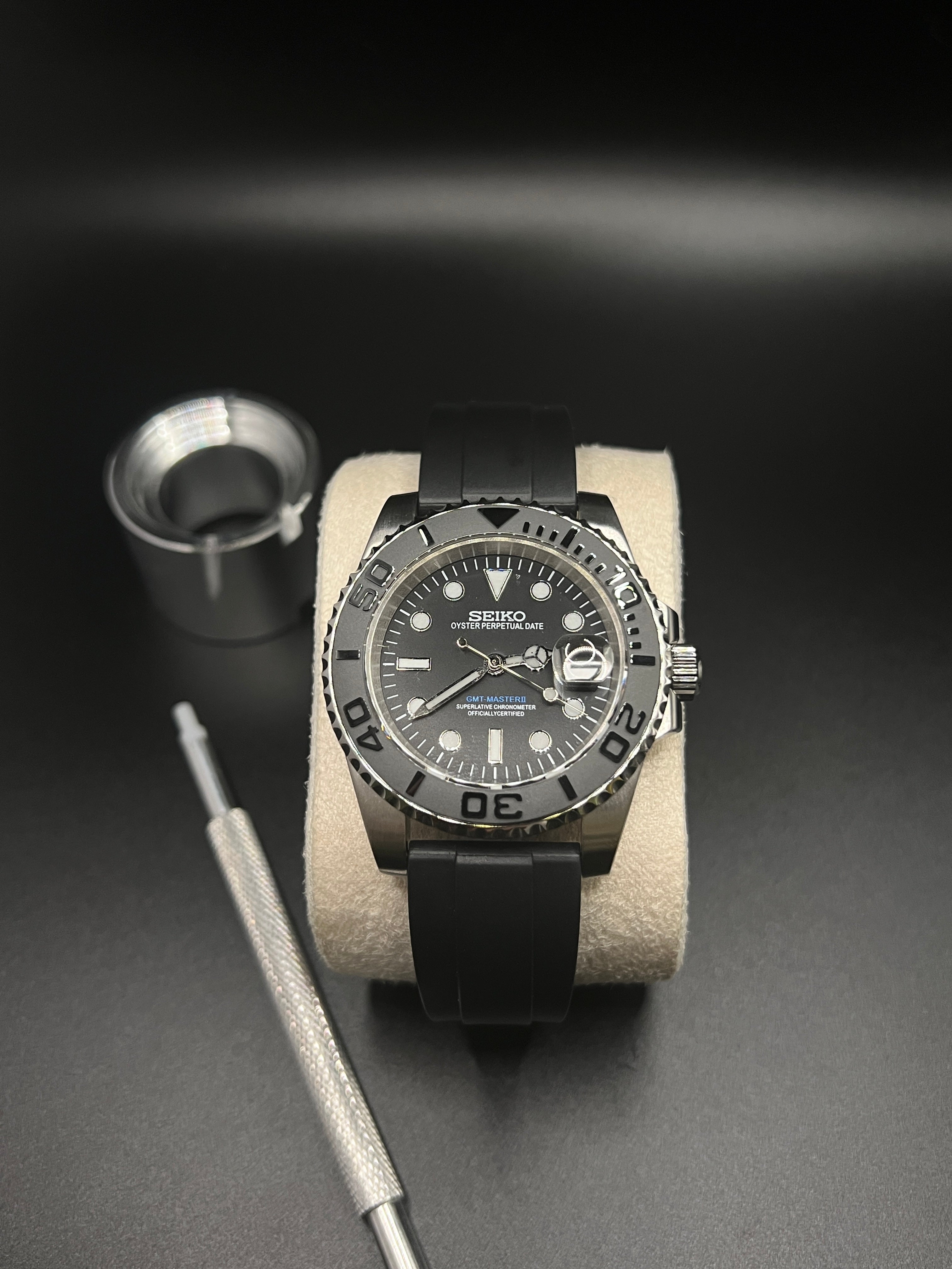 Yacht Master Silber - Seiko Mod