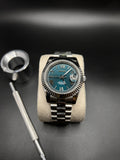 Datejust Presidental Römisch Aquamarin - Seiko Mod