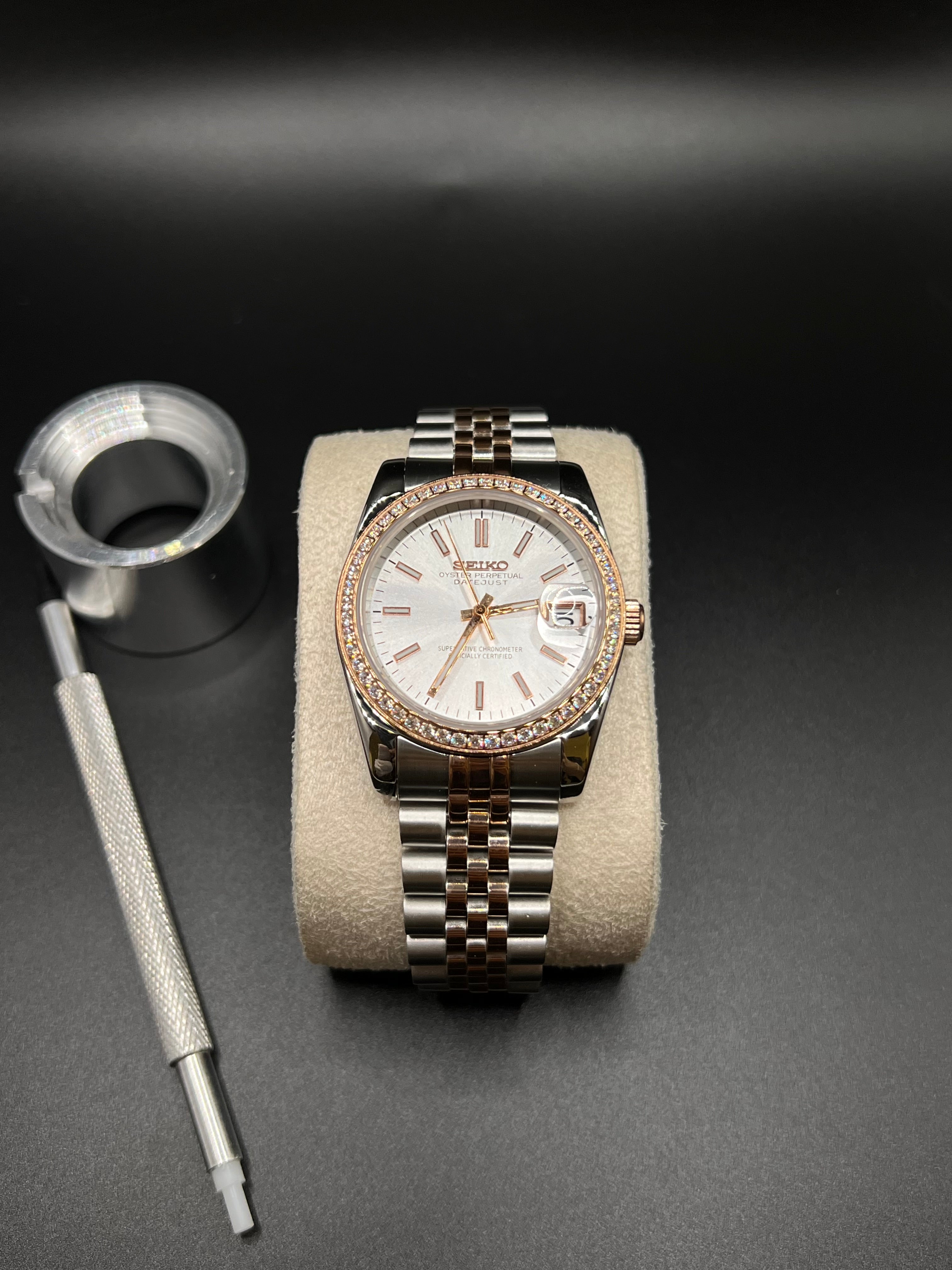 Diamanten Gold Jubilee - Seiko Mod