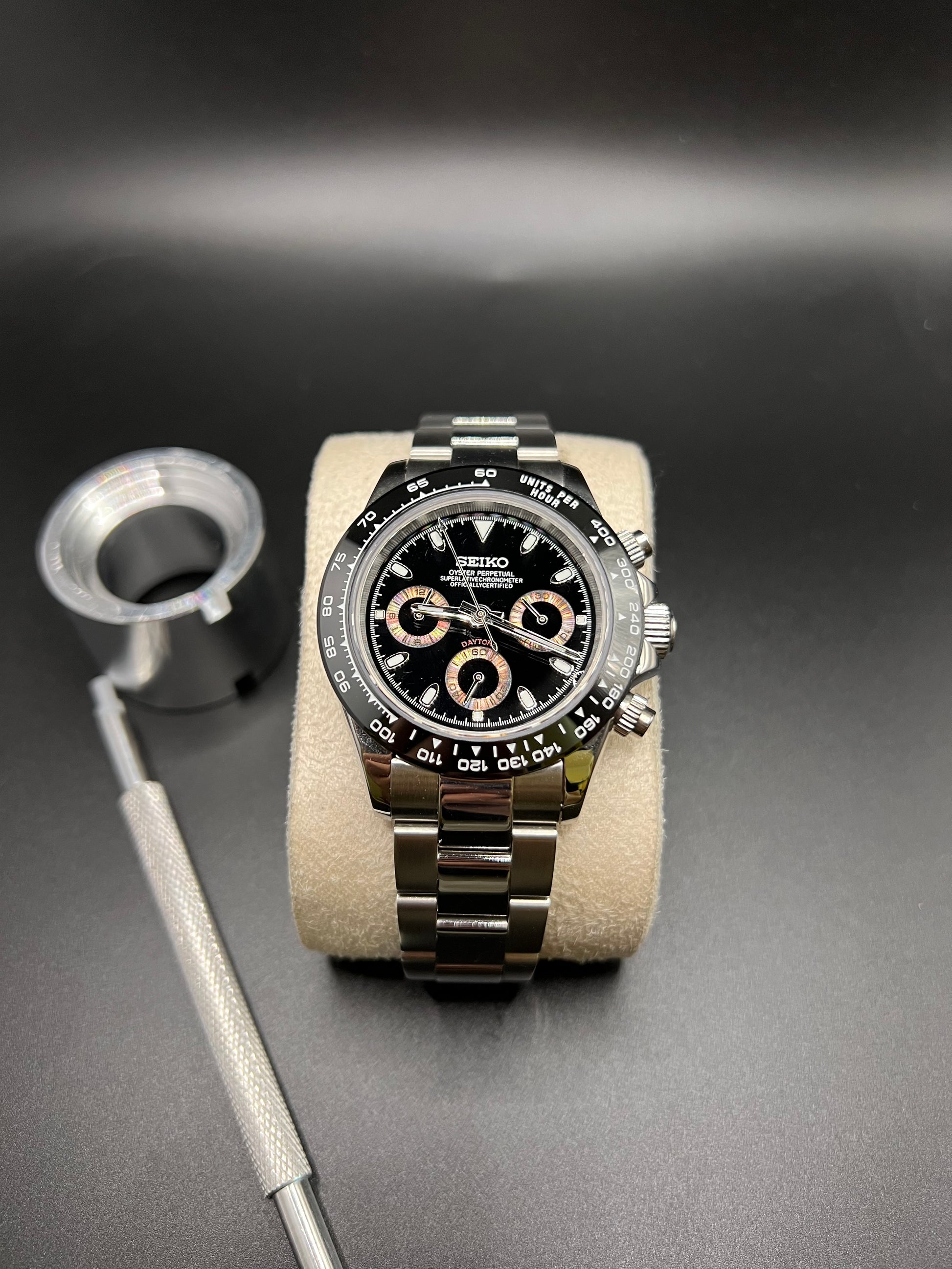 Daytona Stahl - Seiko Mod