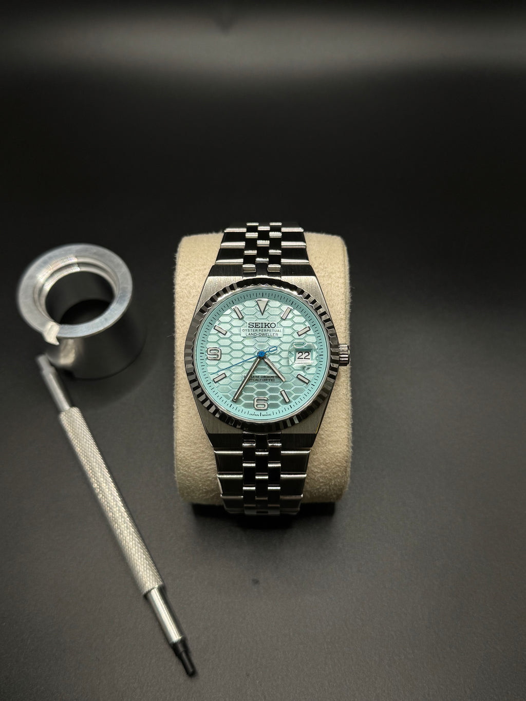 Land Dweller Eis Blau - Seiko Mod
