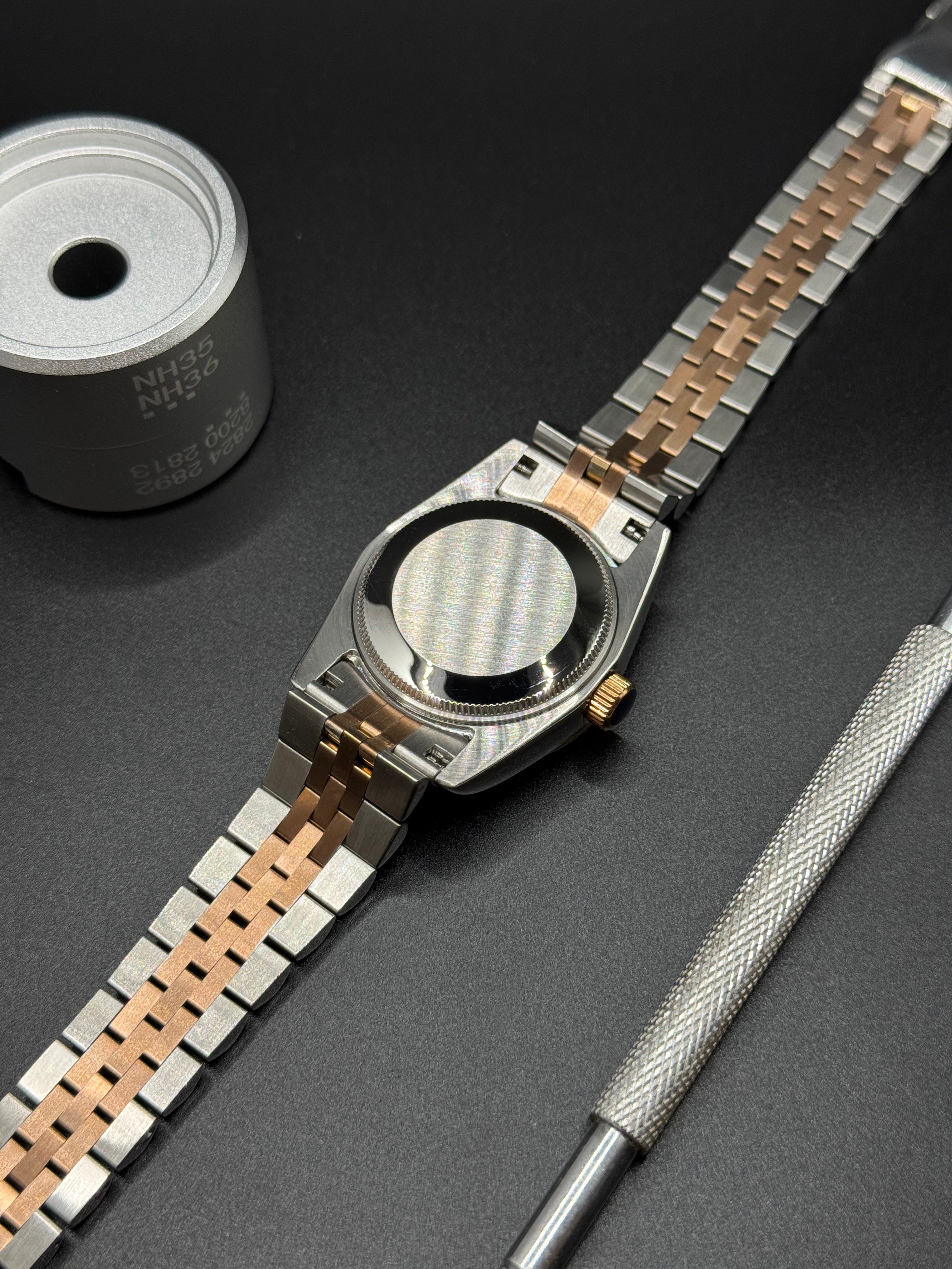 Roman Diamant Rose Gold - Seiko Mod
