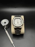 Nautilus Stahl Weis - Seiko Mod